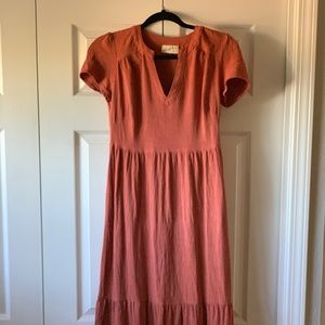 Burnt Orange Universal Thread Dress